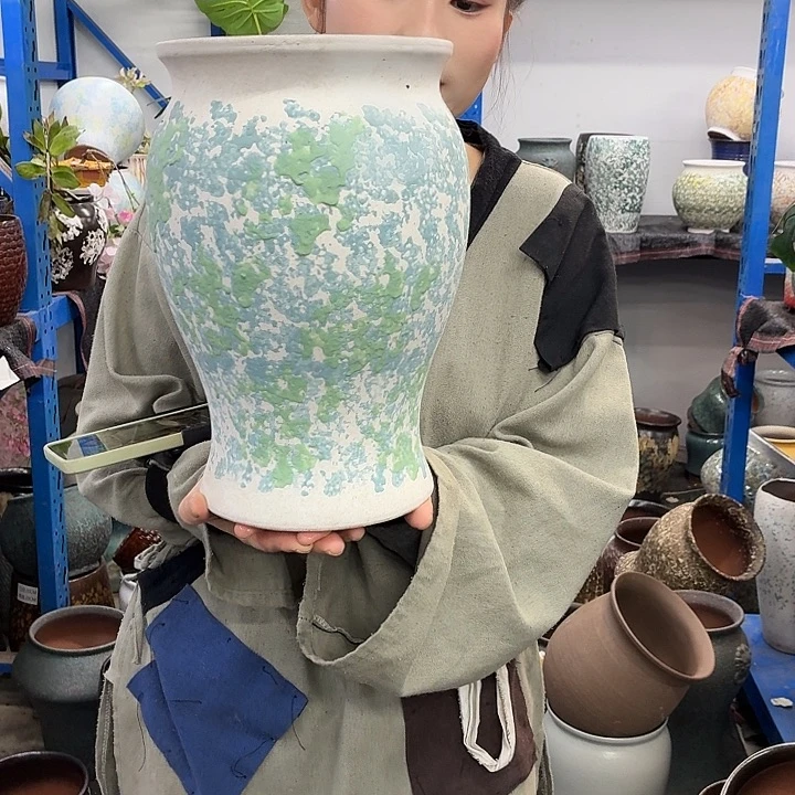 20×30 -粗陶花盆有孔-买买买