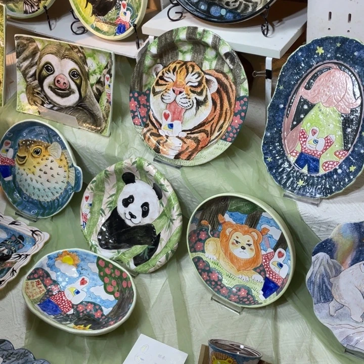 瓷杯子好看陶瓷刻的