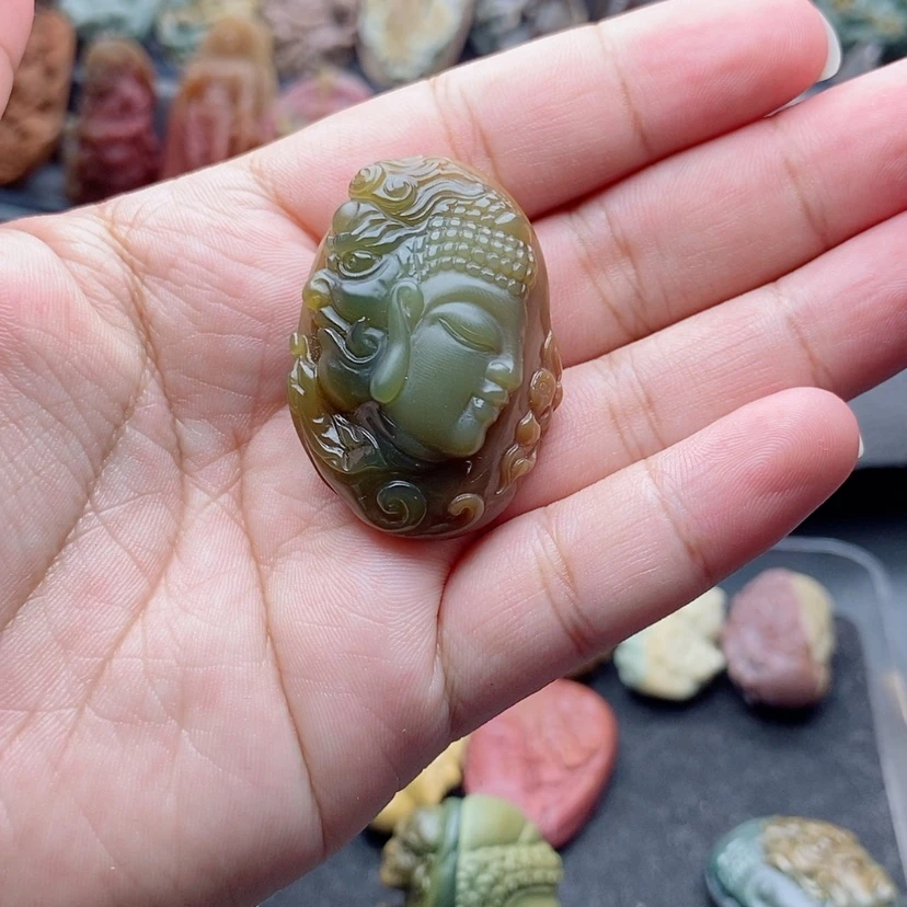 【闪购商品】未镶嵌定制石英质玉吊坠