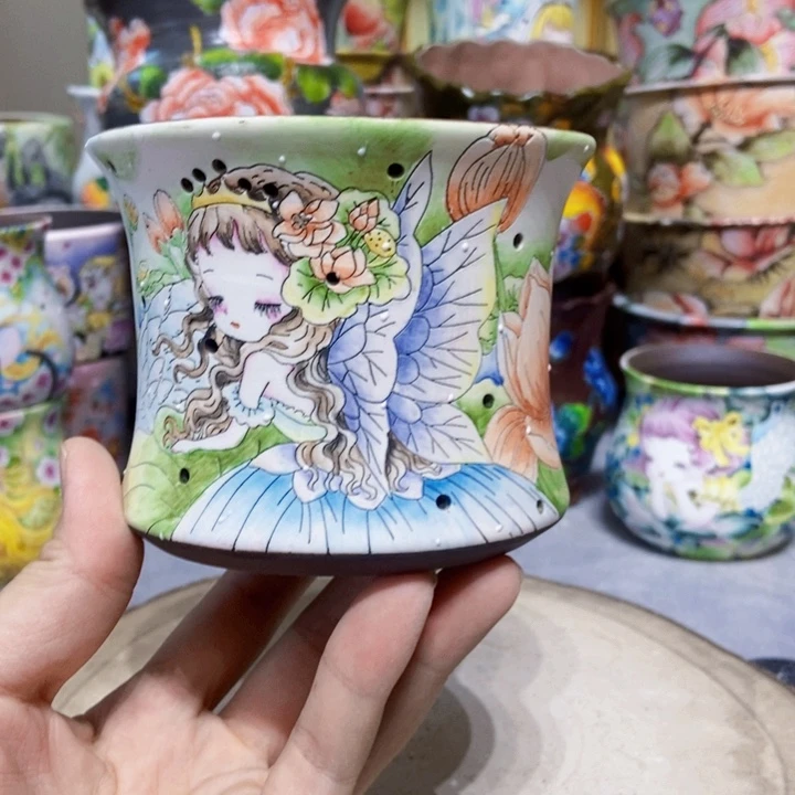 景德镇艺术手绘作品