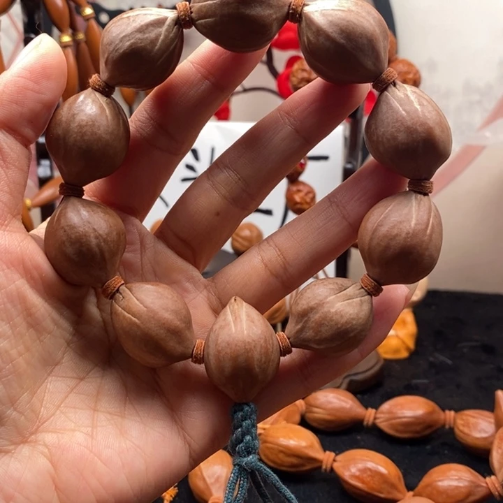 手串/手链橄榄核梅林铁原皮2.0三通