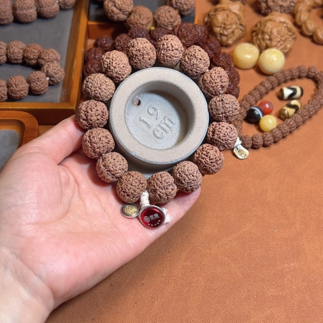 手串金刚菩提19同轴定制菠萝蜜高货满肉大金刚菩提手串