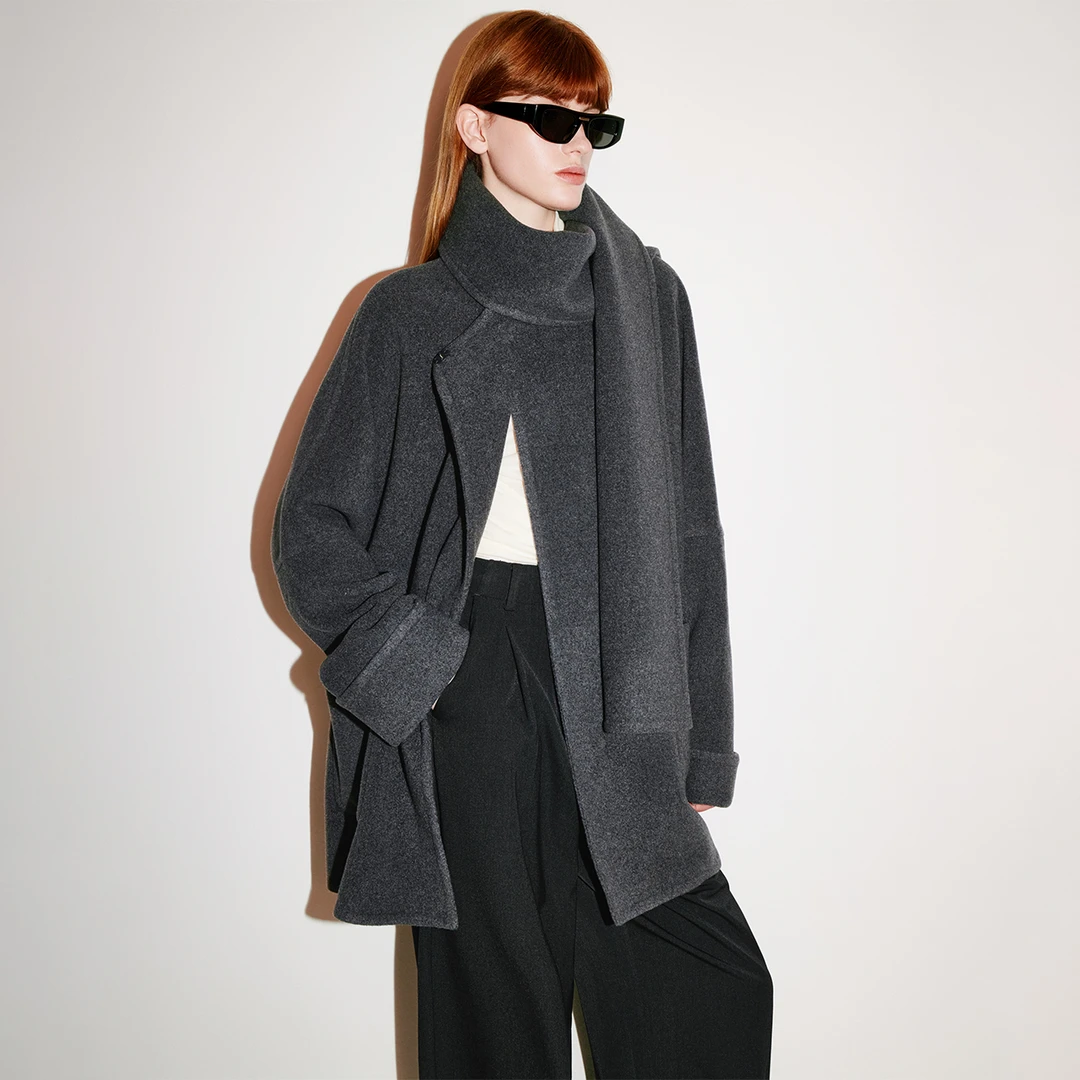 COVERINS2025冬季新款大衣CC35510070