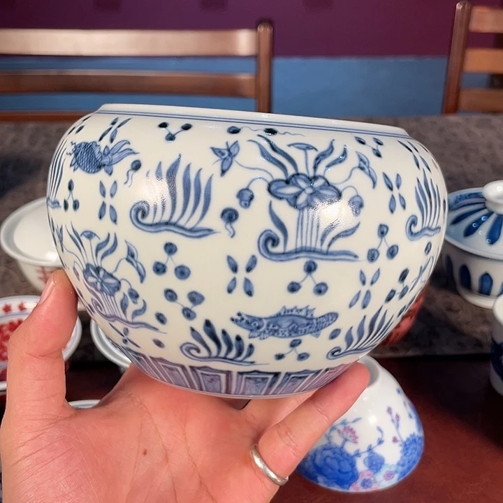 游***者摆件景德镇陶瓷老陶