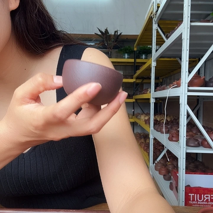 茶壶紫砂天青杯子60cc