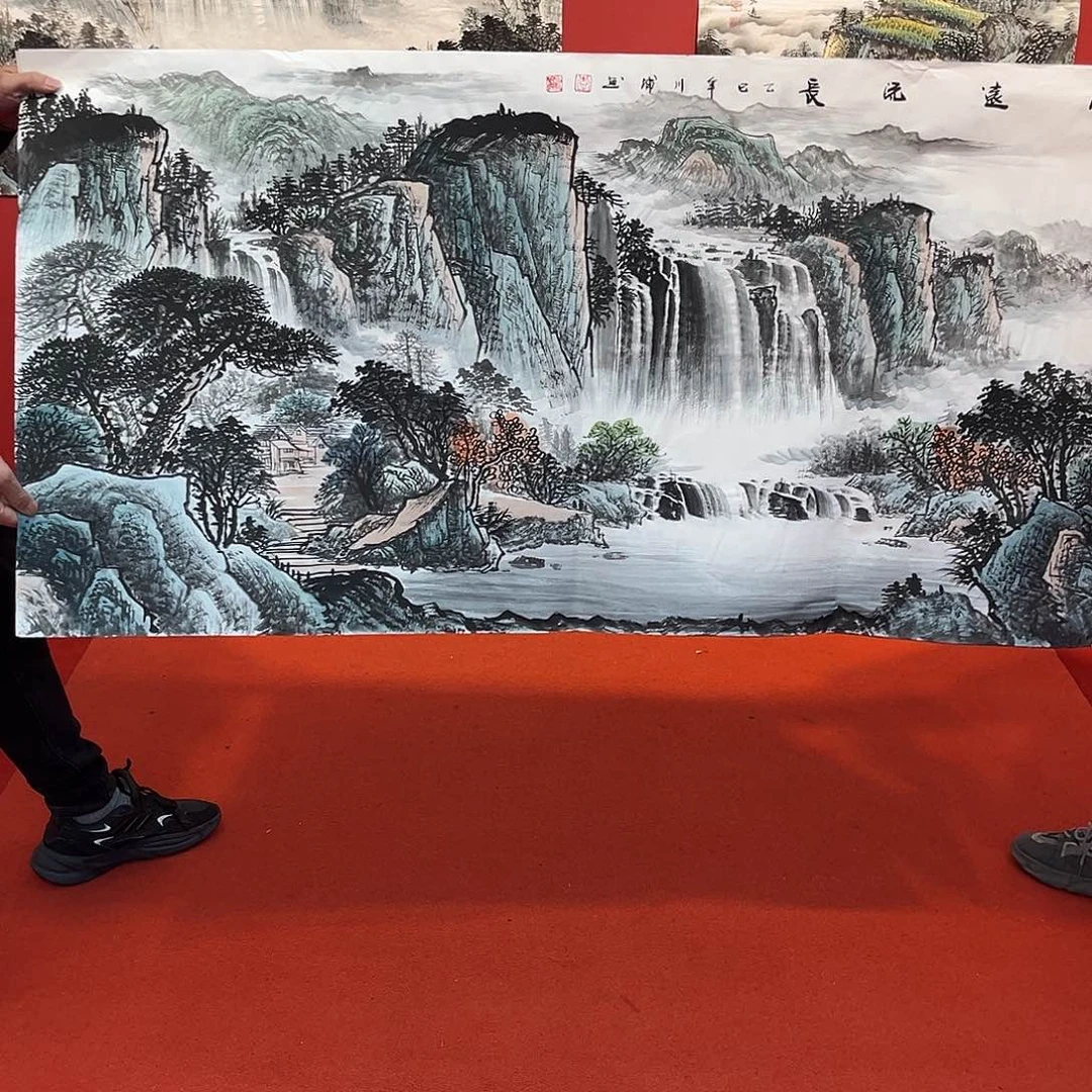 国画手绘国画作品