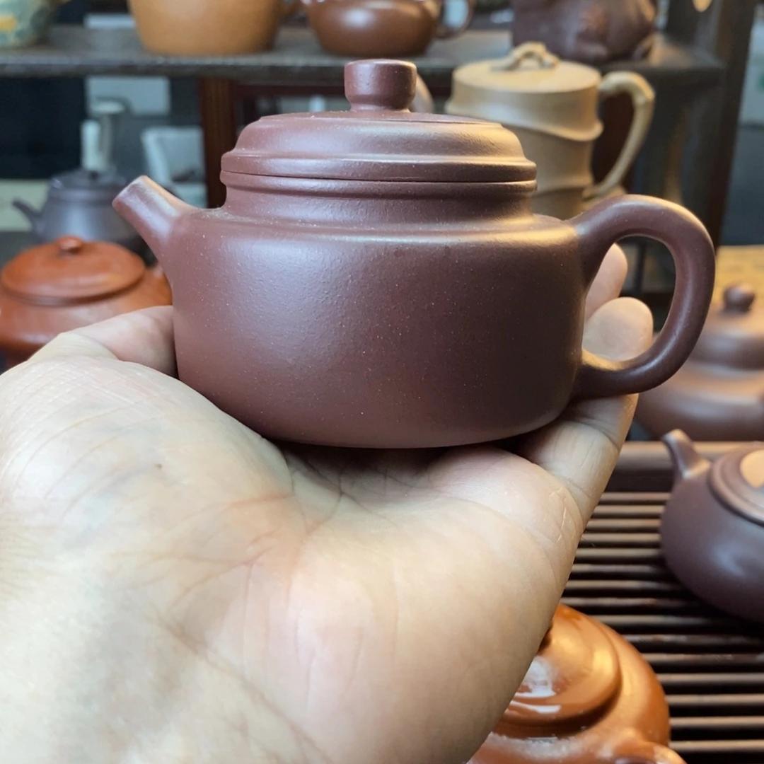 茶壶紫砂宜兴紫砂壶qq180cc