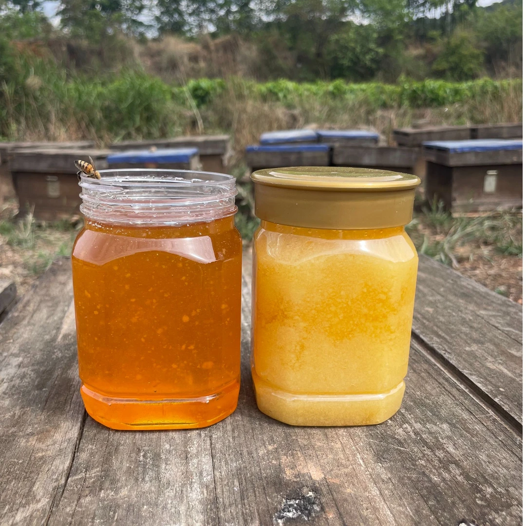 【假一赔十】云南纯正百花蜂蜜山花蜜香甜润喉