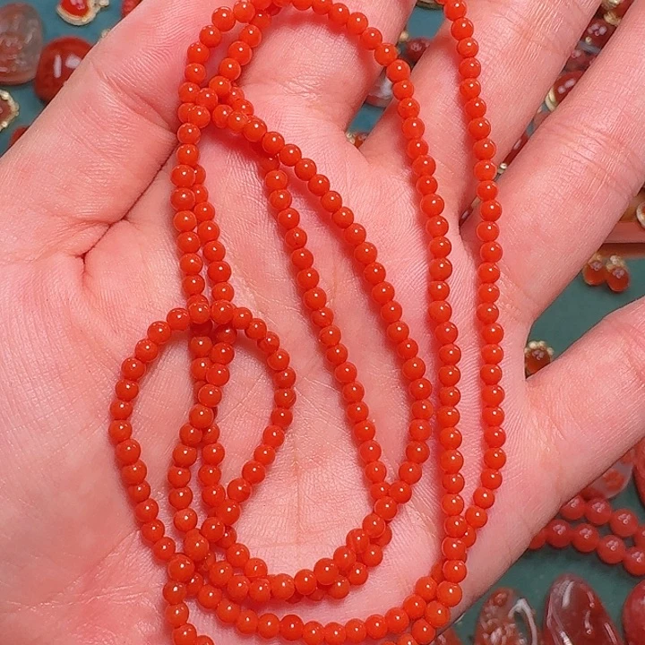南红玛瑙未镶嵌3+多圈
