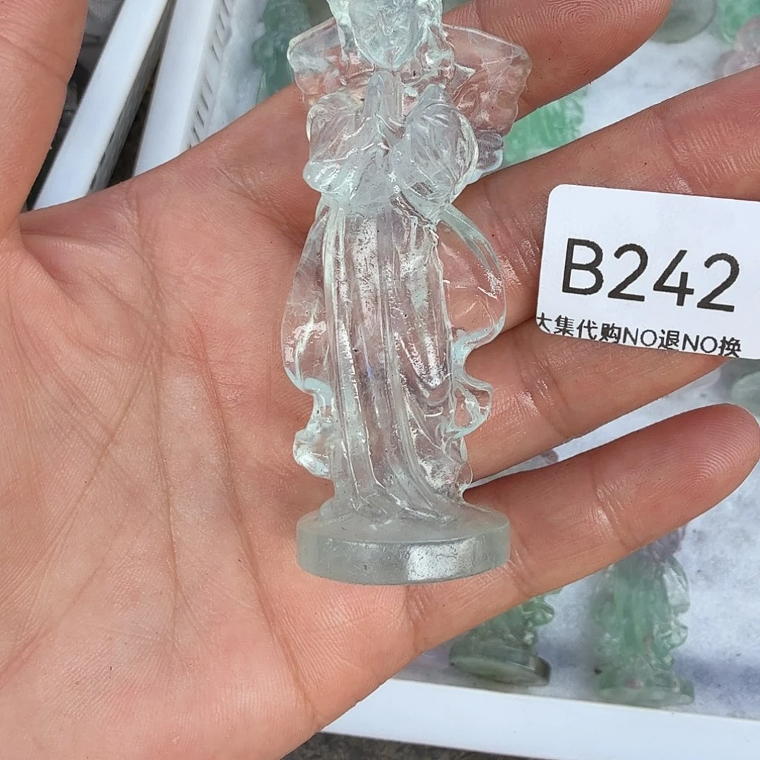 烟晶手链未镶嵌?萤石