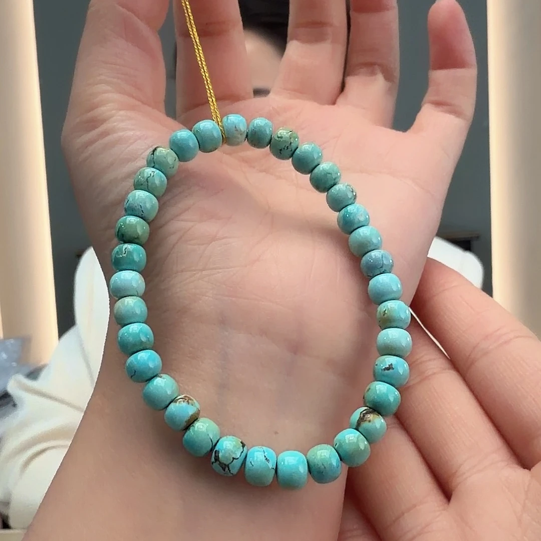 绿松石未镶嵌颈饰