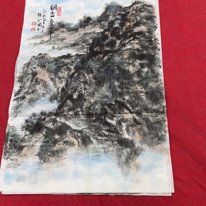 国画花鸟等图案为主的图案