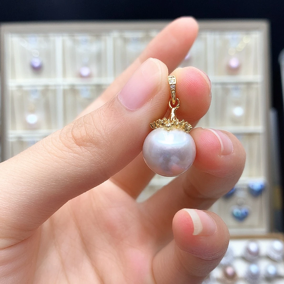 淡水珍珠合金颈饰