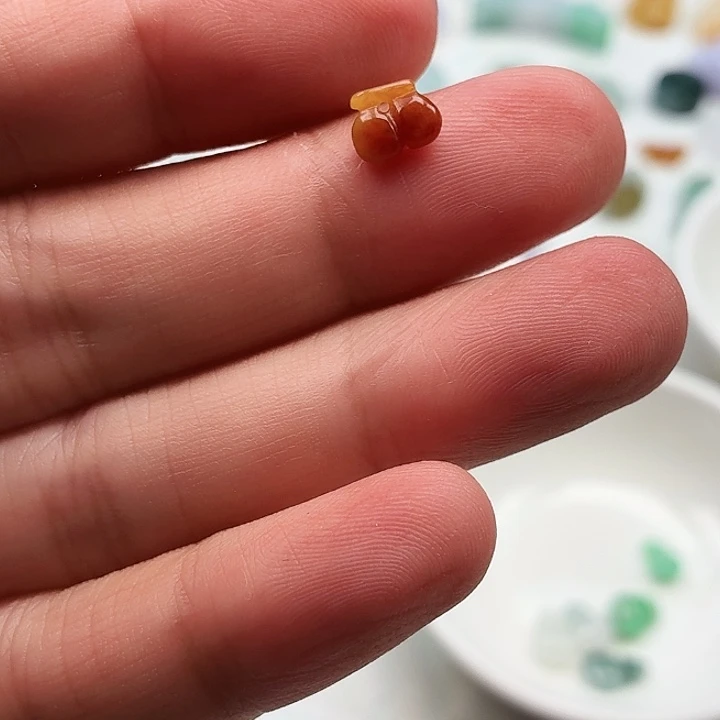 不***忘吊坠(不含链)未镶嵌翡翠樱桃