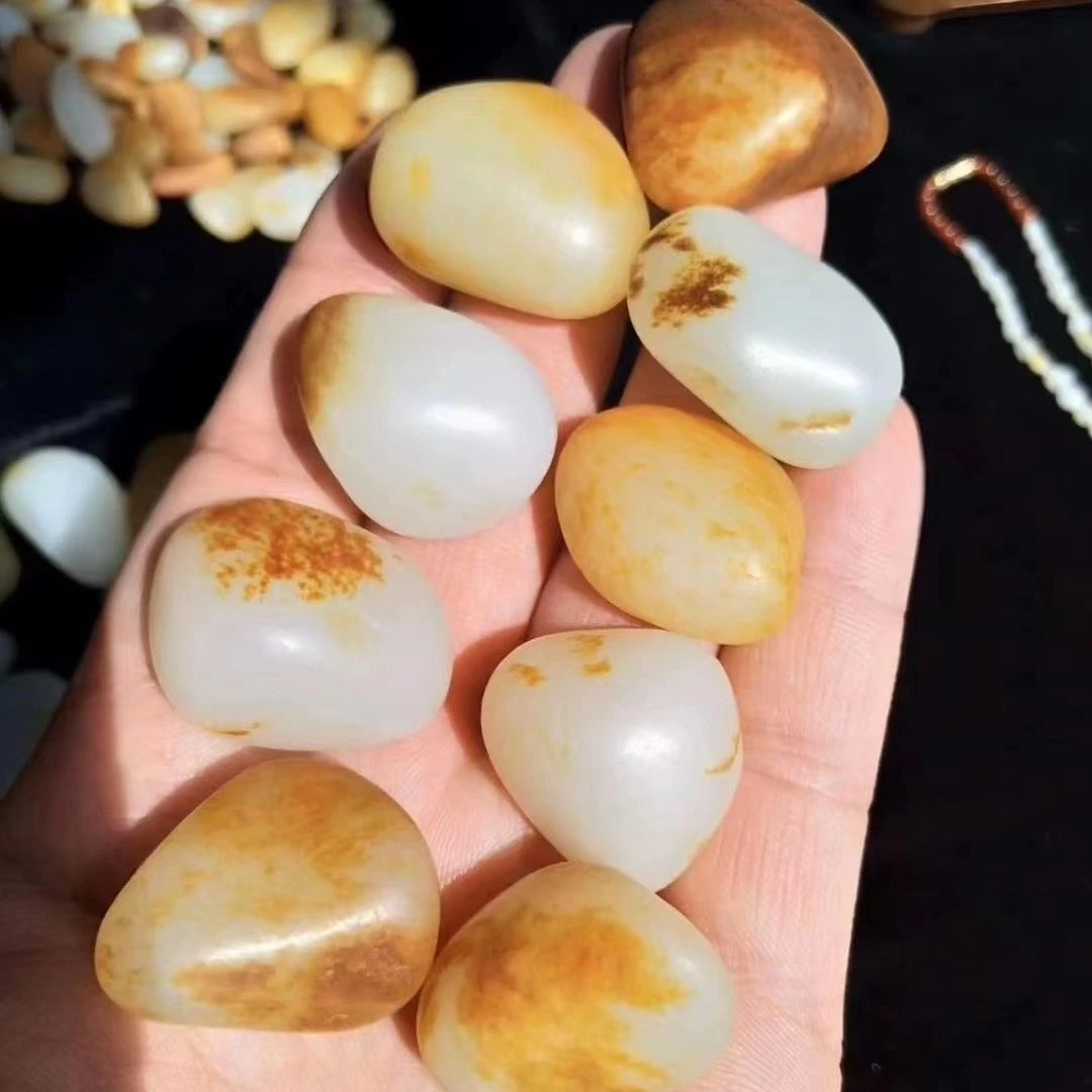 新疆戈壁三彩盆景石奇石《直播选中   所见所得》