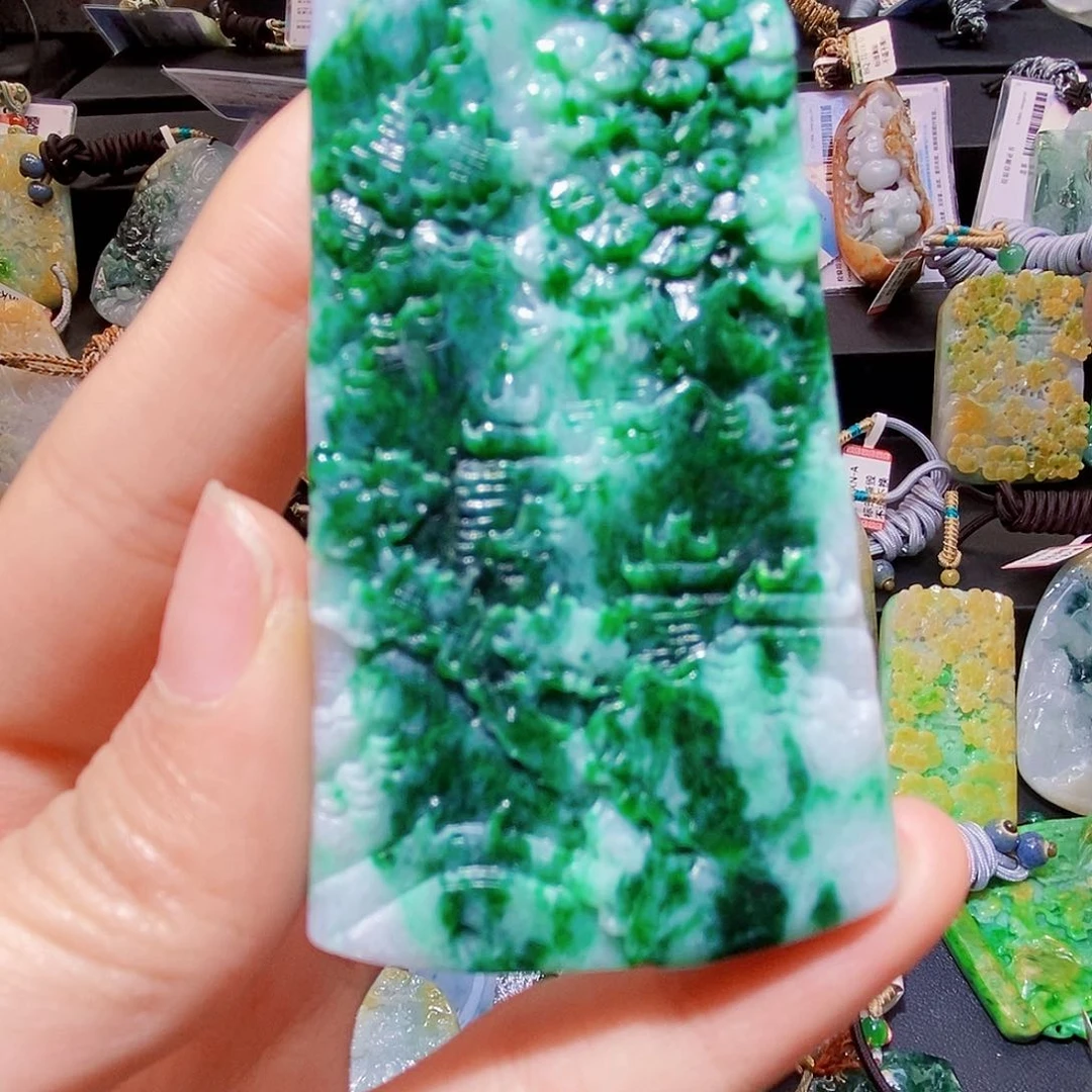 颈饰未镶嵌翡翠翡翠