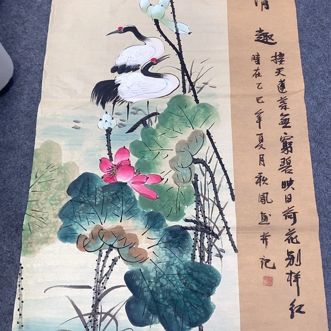 国画国画手绘作品