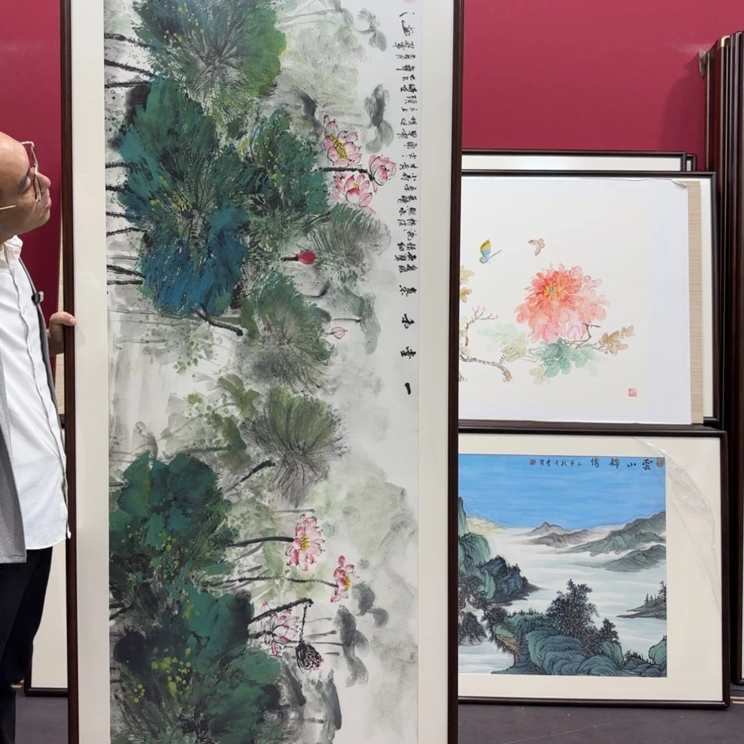 国画手绘作品210/80