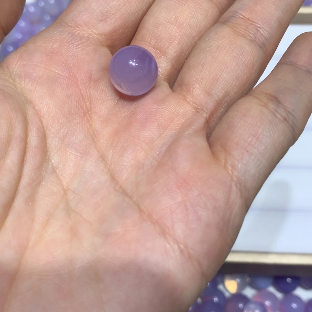 水晶珠宝半成品未镶嵌佳****?打孔不退不换