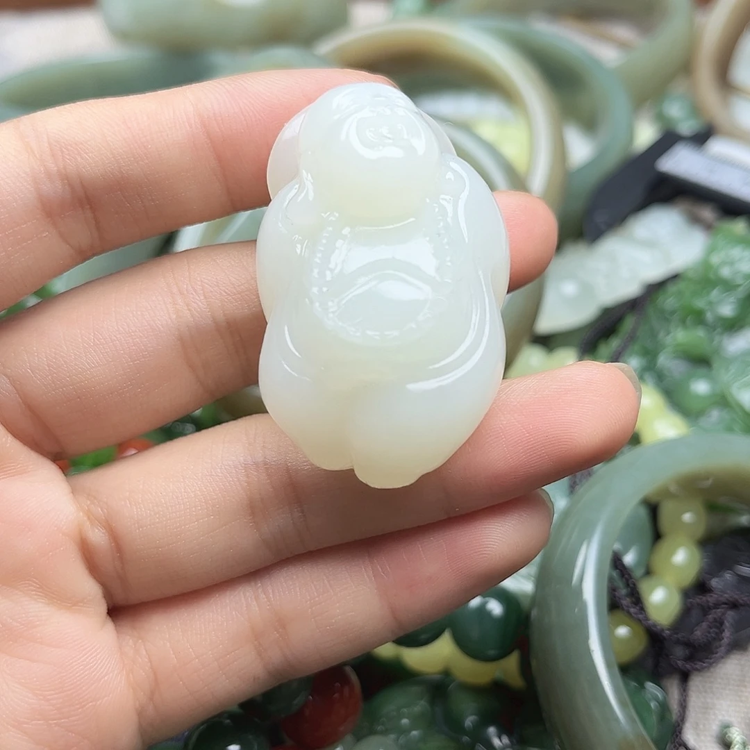 和田玉（白玉）未镶嵌颈饰