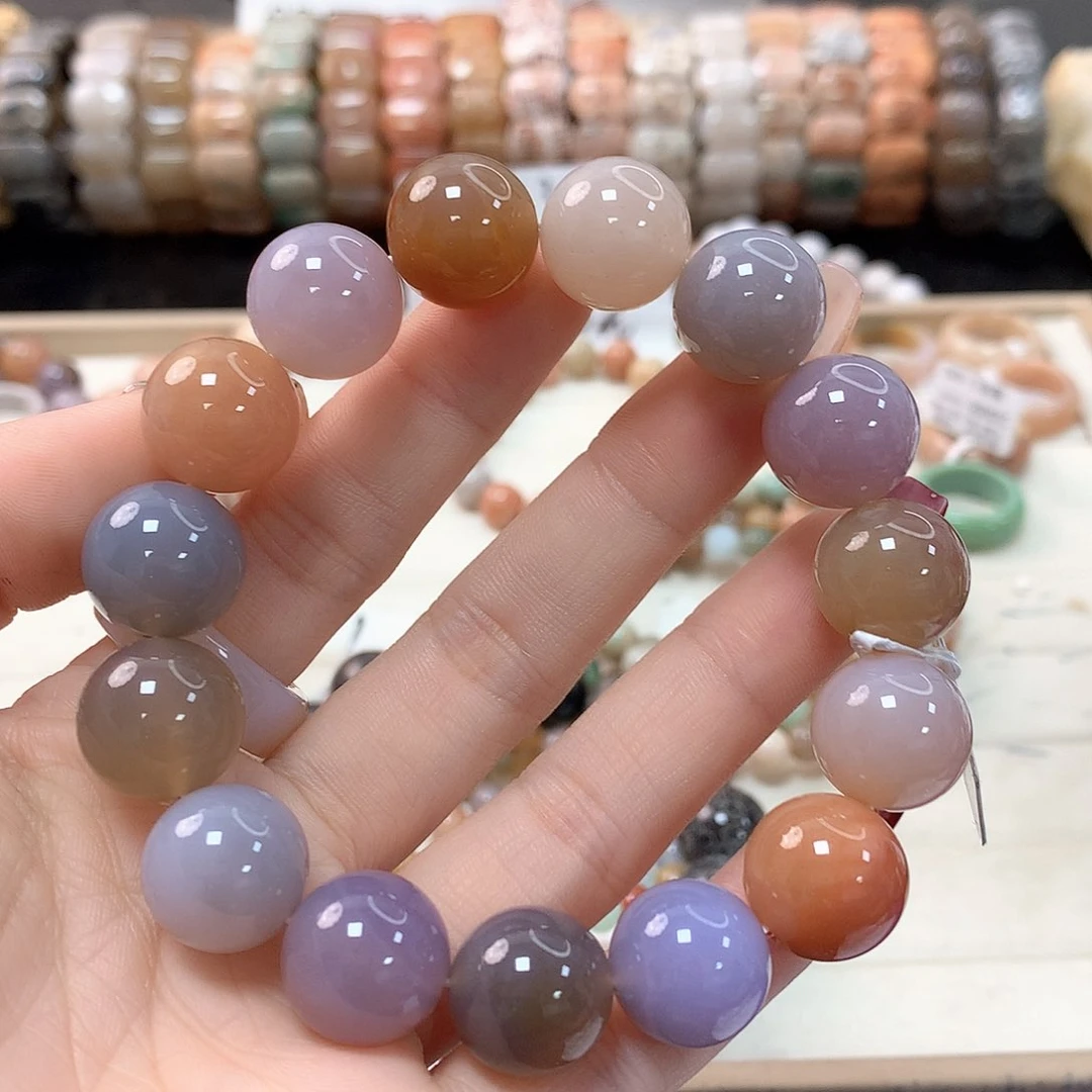 硅化珊瑚（珊瑚玉）手链未镶嵌晨*199