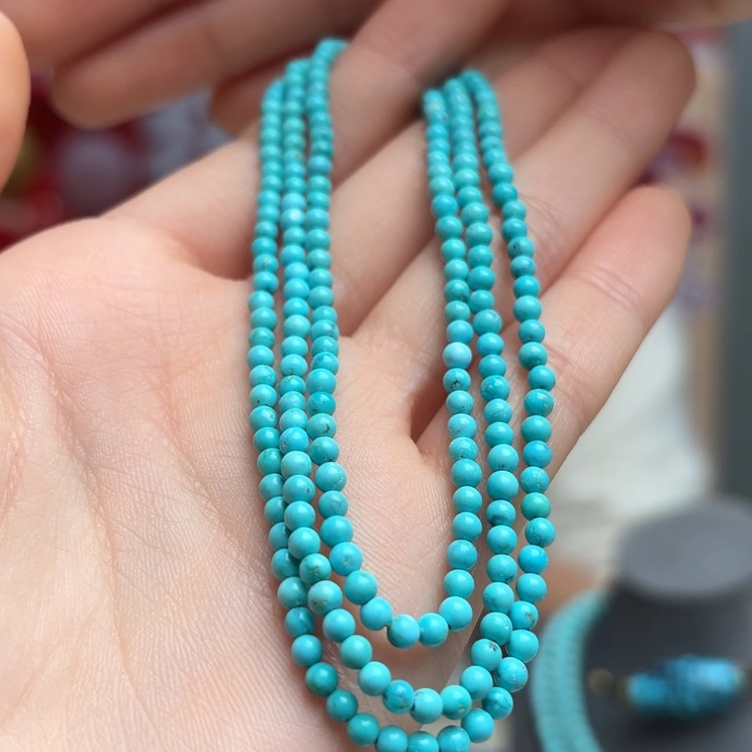 绿松石未镶嵌颈饰