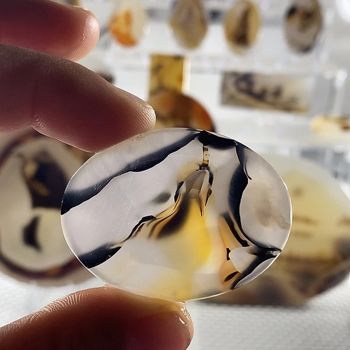 玛瑙/玉髓未镶嵌颈饰7