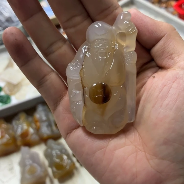 未镶嵌吊坠(不含链)玛瑙/玉髓