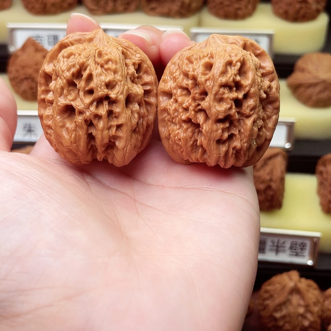 吊坠文玩核桃将军膀38尺596