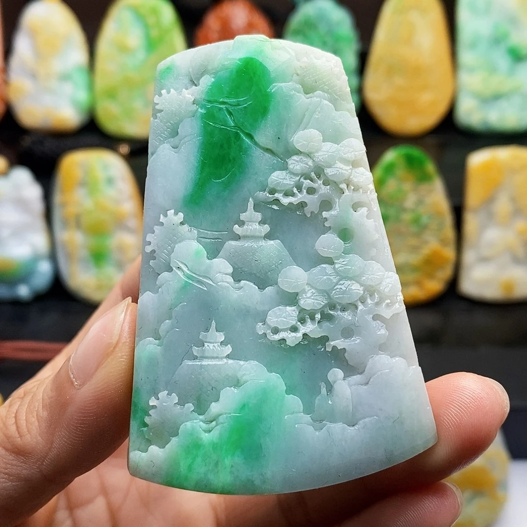 未镶嵌定制翡翠翡翠A货一物一证