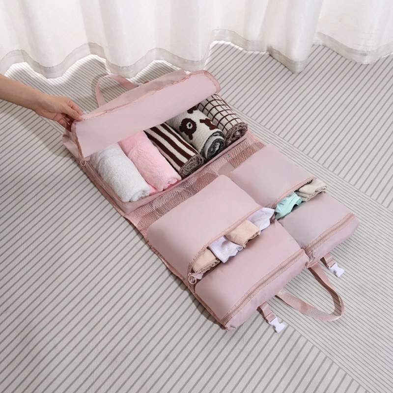 7合一旅行收纳袋行李箱收纳整理衣物内衣内裤分类出差旅行收纳包