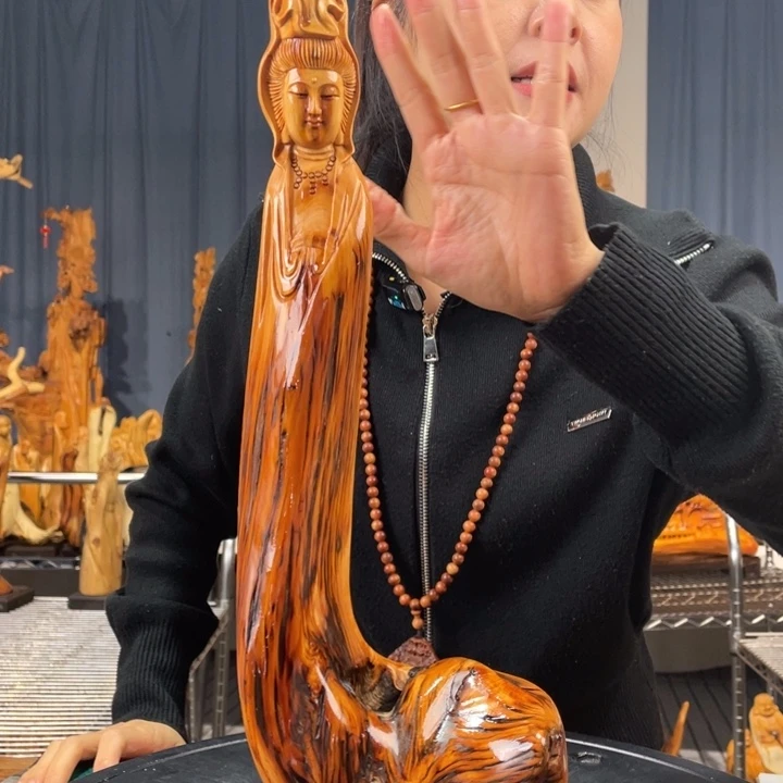 柏木（崖柏）随型摆件