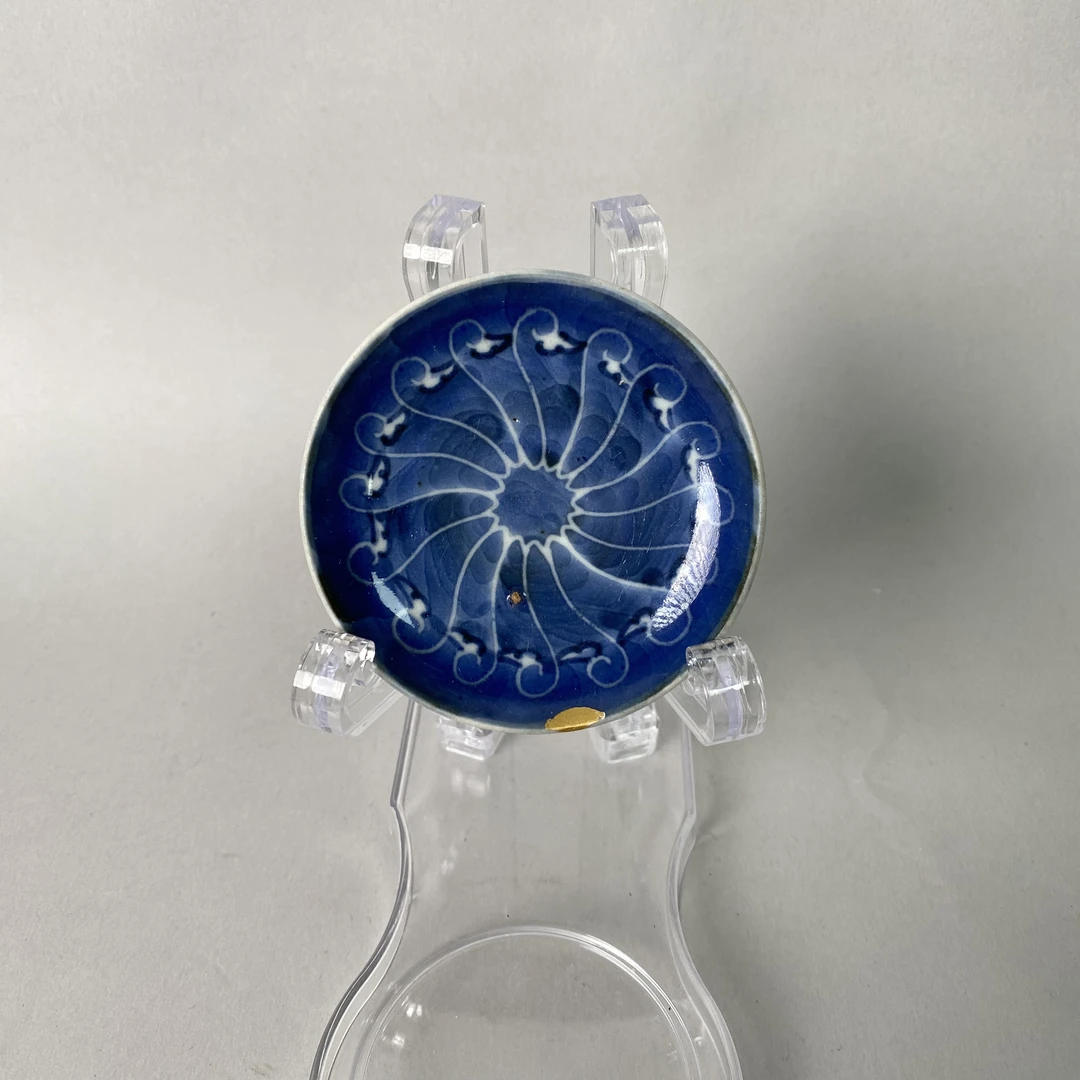 满绘青花小碟KC20251216056，小补