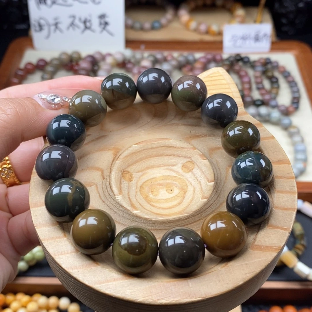 石英质玉手链未镶嵌那***月