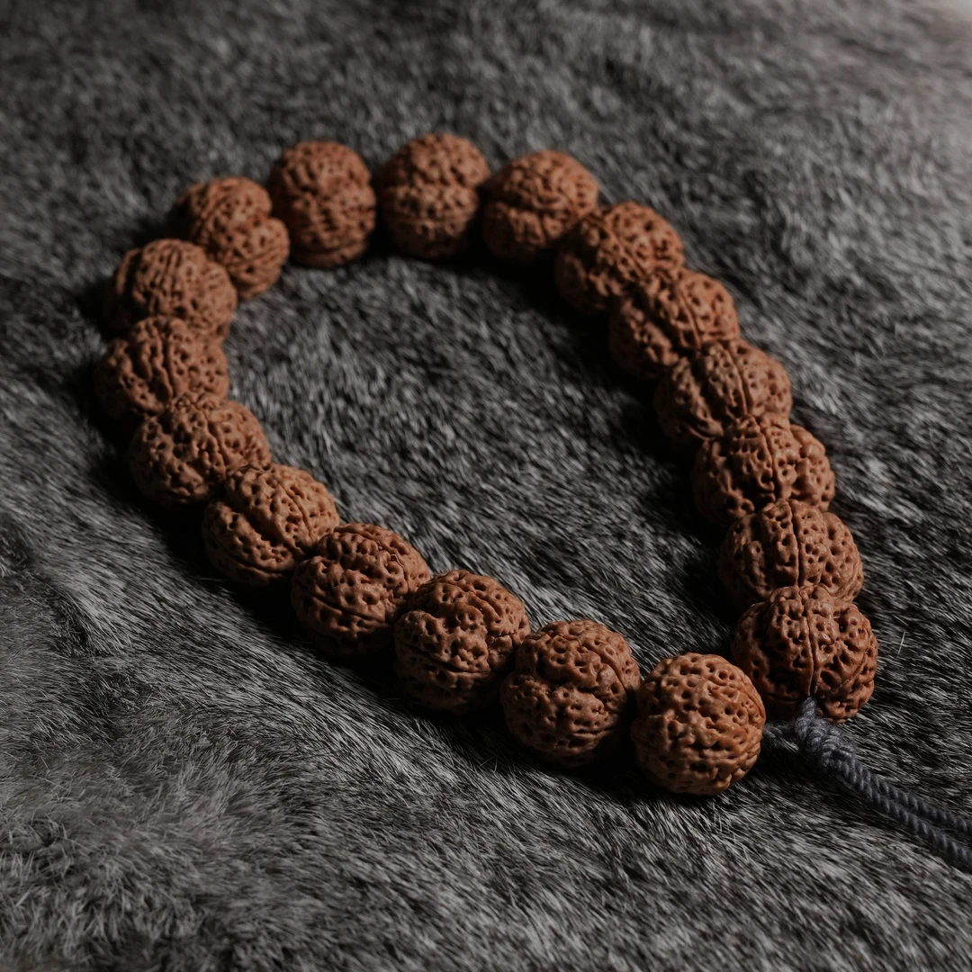 X-01头货-龙牙梅花大金刚菩提尼泊尔金刚菩提手串文玩