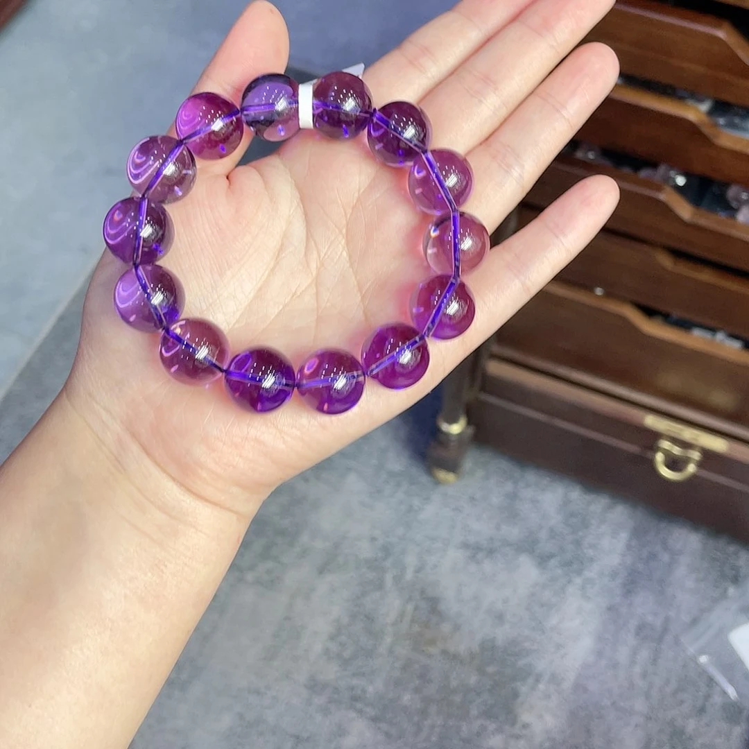 紫晶手链未镶嵌紫水晶