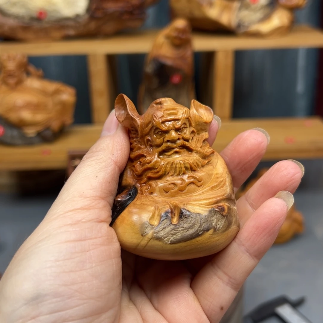 用***9柏木崖柏木摆件手把件