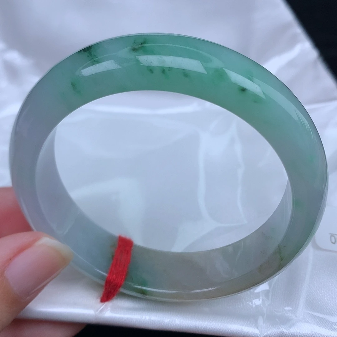 翡翠未镶嵌手镯天然