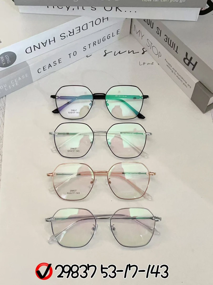 复古合金眼镜框细眉毛粗眉毛通用款时尚镜架