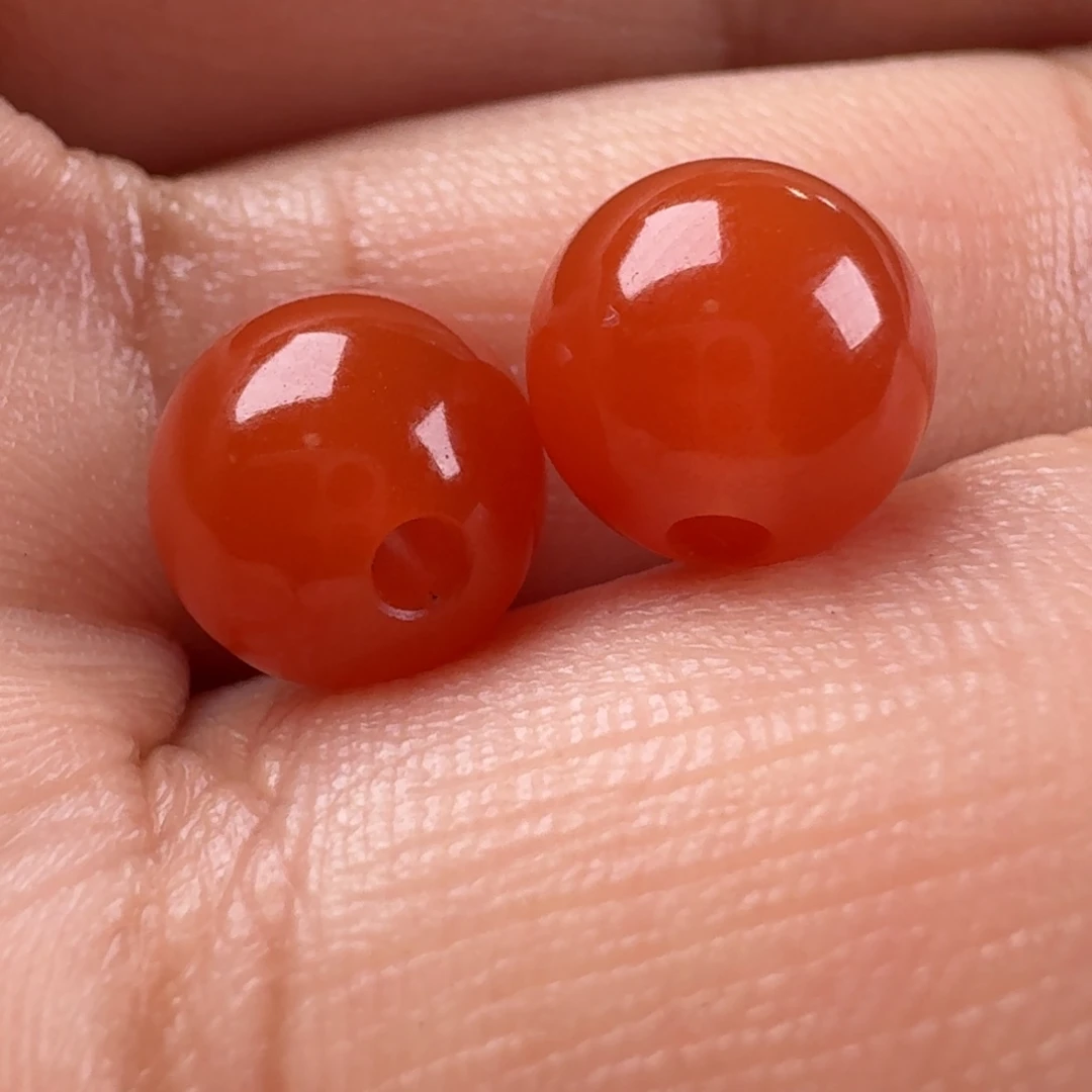 南红玛瑙未镶嵌圆珠8.3