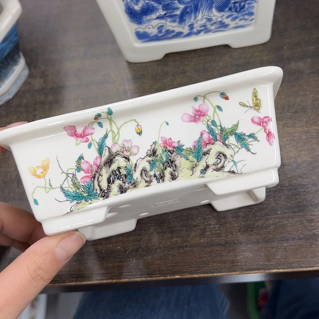 紫砂花盆✨****_713号瑕疵15/12/5cm