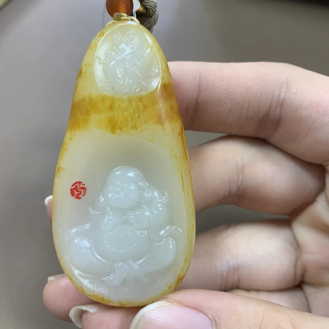和田玉颈饰未镶嵌12.23 Y