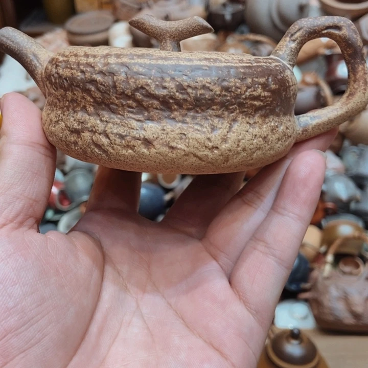 柴烧老岩泥高端茶器