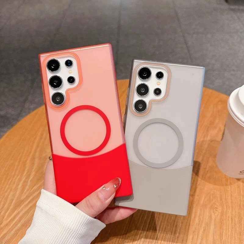 适用三星Galaxy S25手机壳s25ultra保护套男女最新款磁吸透明个性