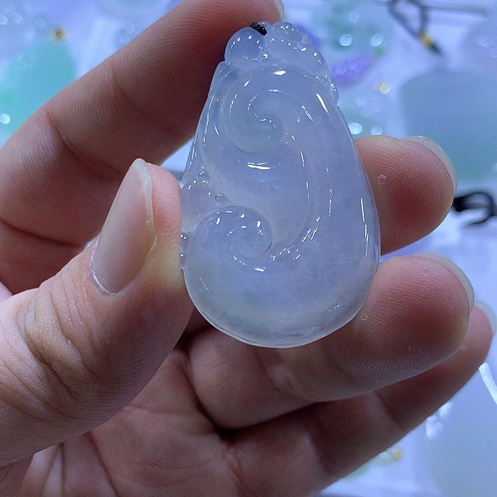 翡翠未镶嵌颈饰天然翡翠A货吊坠