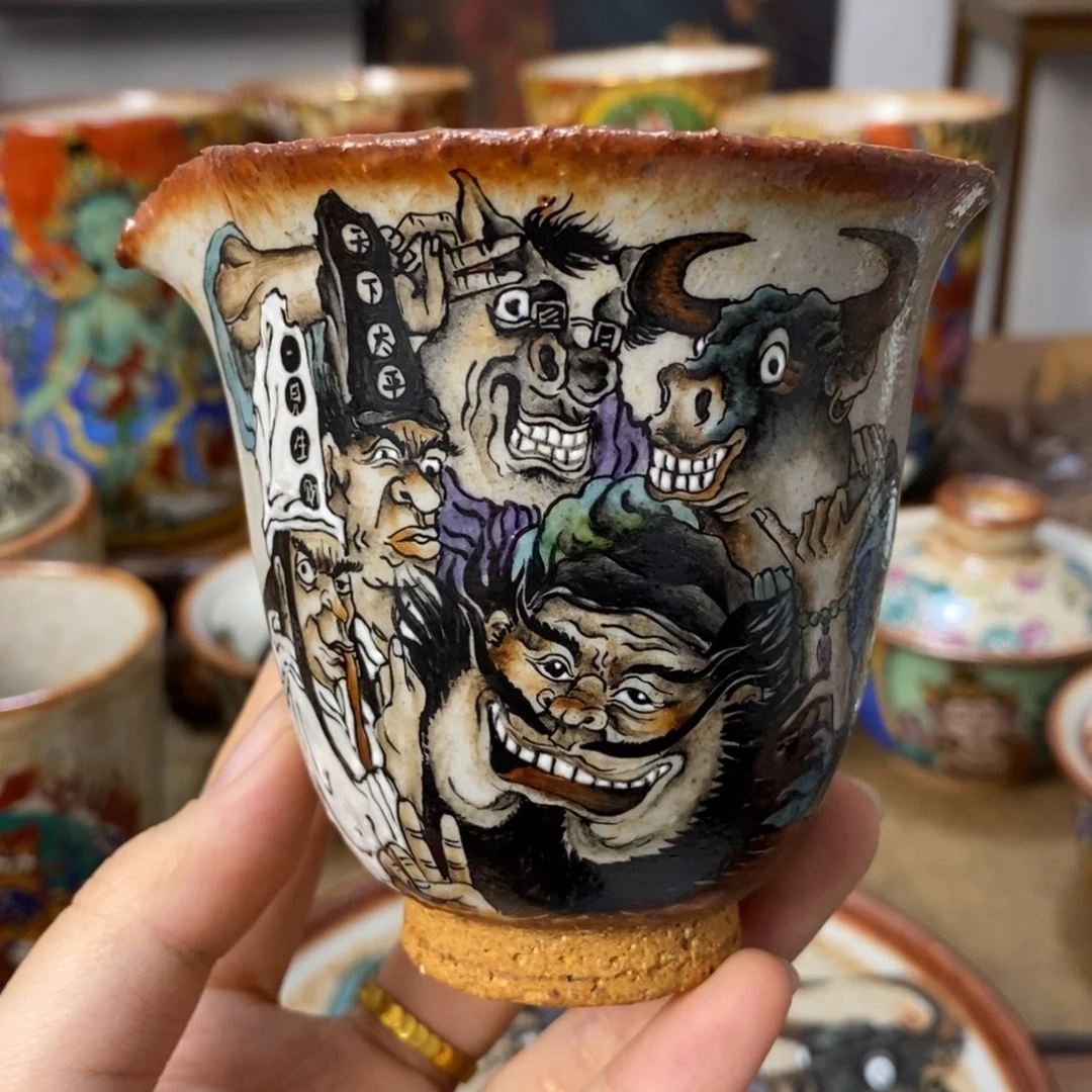 手工绘画钟馗公道