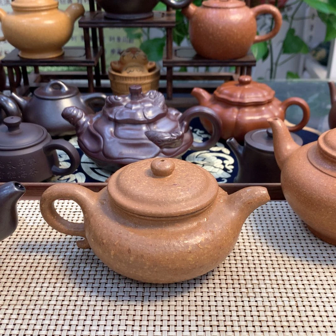 陈***健紫砂茶壶宜兴原矿全手皇降坡249cc