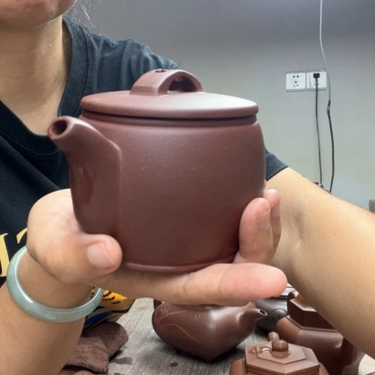 茶壶紫砂日**烫原矿紫泥