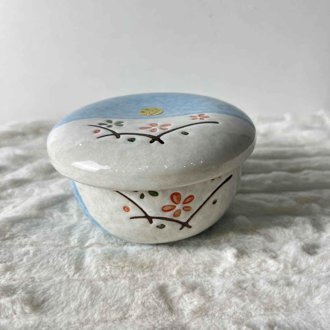 单只11cm雪花釉盖碗 四种颜色可选