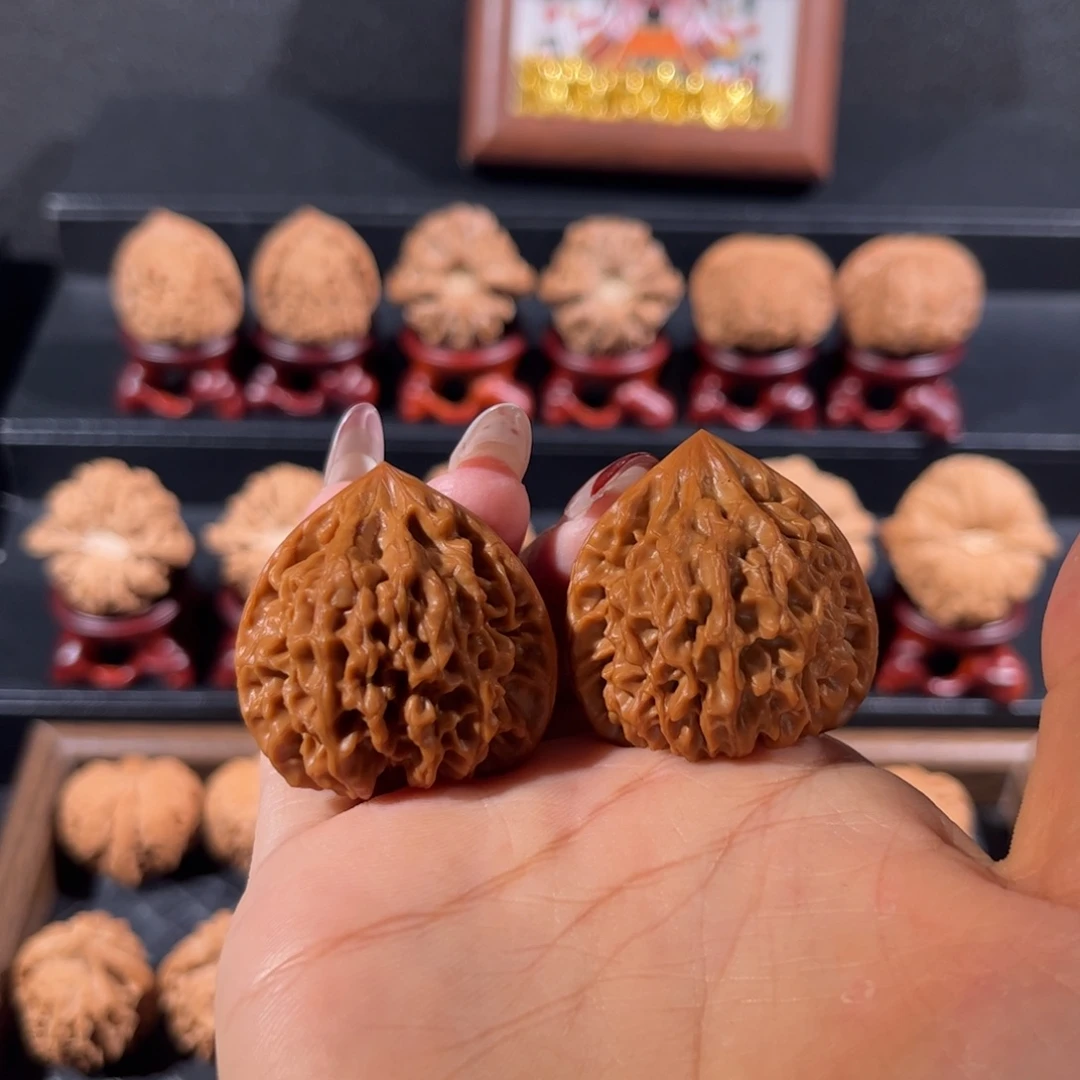 丧***把件文玩核桃龙门涧